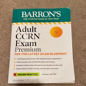 Barron's Adult CCRN Exam Premium Book